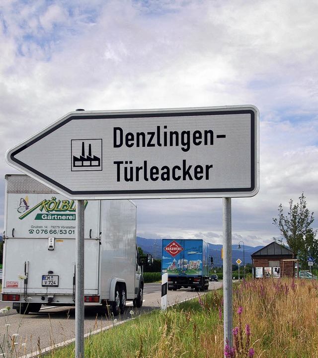 Der neue Weg ins Gewerbegebiet Trleacker   | Foto: Frank Kiefer