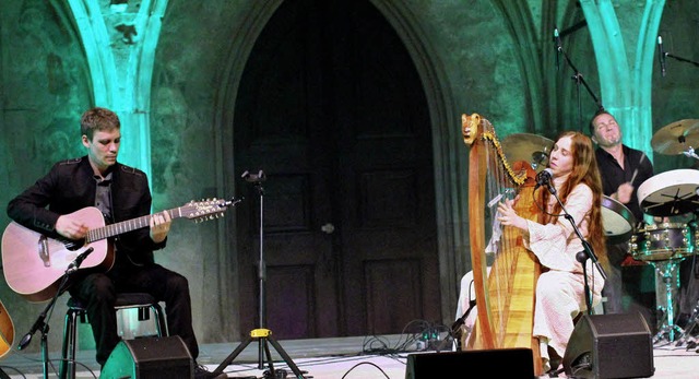 Farbige Lichtspiele erzeugen eine myst...rkirche &#8222;Les Dominicains&#8220;.  | Foto: Matthias Weber