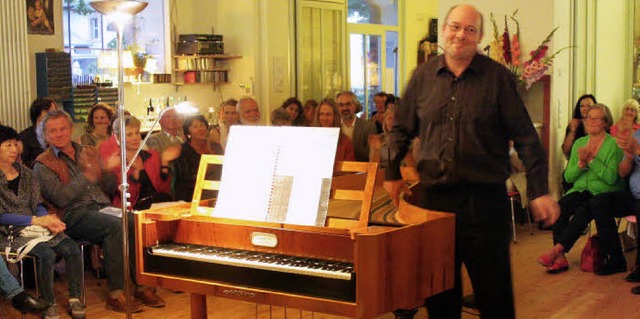 Arthur Schoonderwoerd spielte in der M...mente Klavierwerke von Franz Schubert.  | Foto: Hans Jrgen Kugler