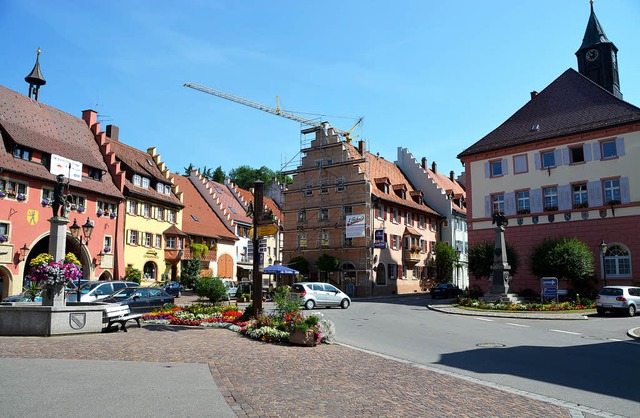 Die groe Mehrzahl der  Lffinger lebt...dtle mit dem historischen Stadtkern.   | Foto: Martin Wunderle