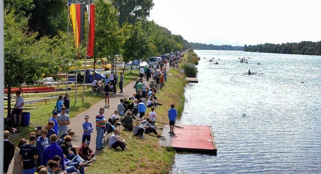 Viel Betrieb herrschte in diesem Jahr ...hen Landesmeisterschaften der Ruderer.  | Foto: hans-jochen voigt