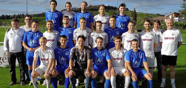 Die Erste Mannschaft des FC Buchholz in neuer Aufstellung.   | Foto: Verein