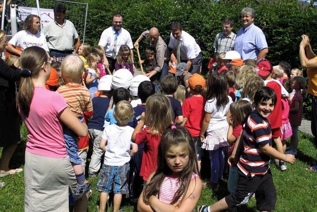 Anbau schafft mehr Platz im Eichstetter Kindergarten