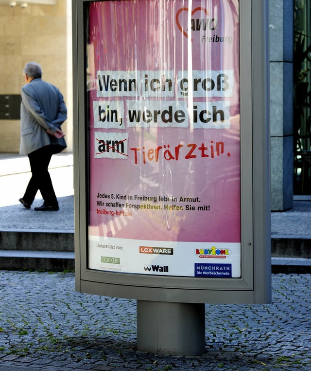 Kinderarmut gibt es auch in Freiburg   | Foto: Ingo Schneider