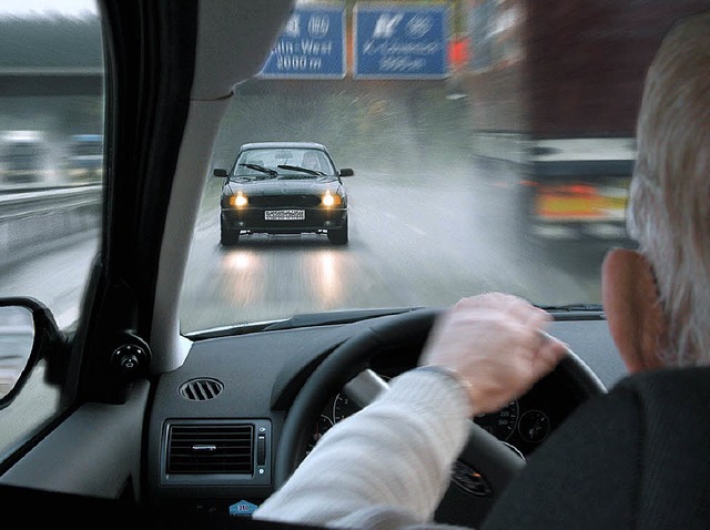 Geisterfahrer auf der Autobahn  | Foto: : Allianz Versicherung/GP