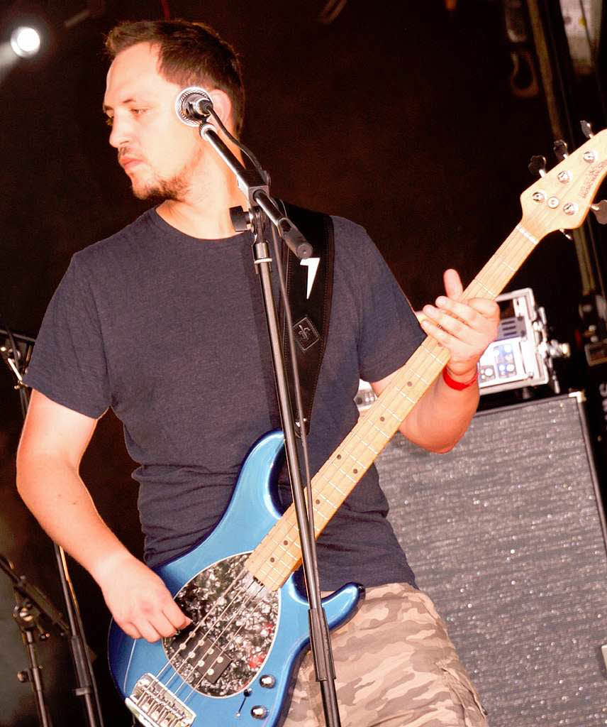 Michael Pretzsch, Bassist der Band Confused