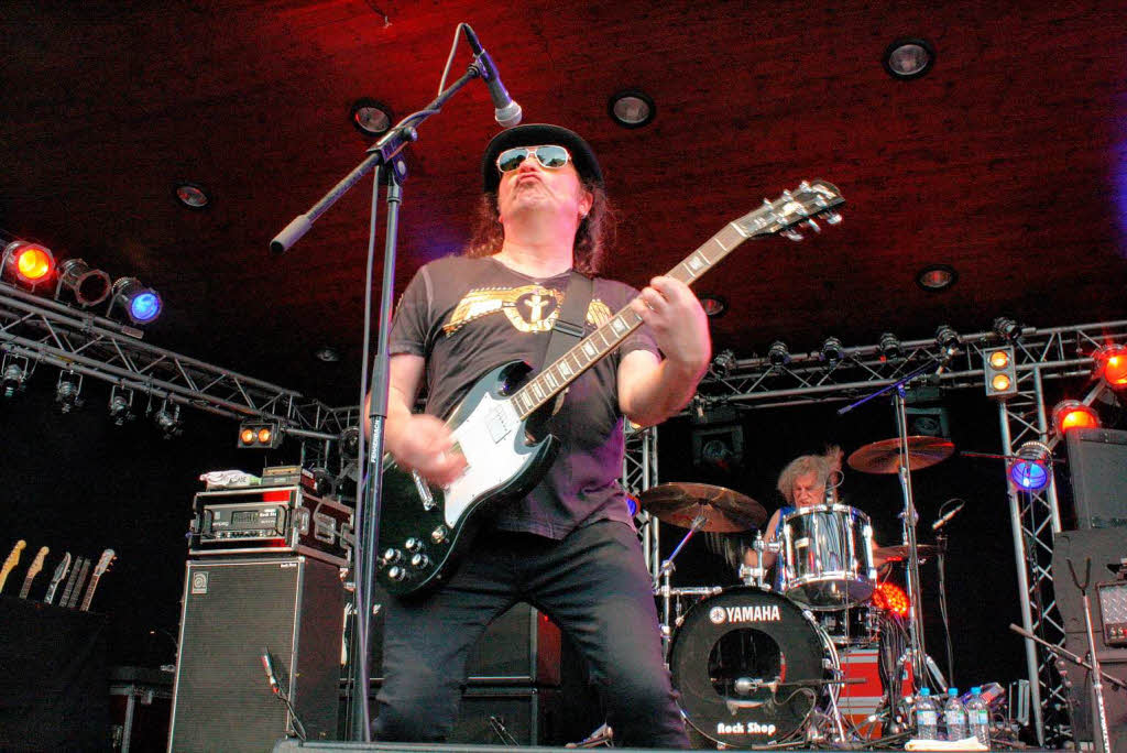 Rock im Doppelpack: The Sweet und Slade gastierten beim Open Air im Kurpark. Rock im Doppelpack: The Sweet und Slade gastierten beim Open Air im Kurpark.