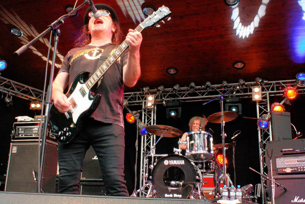 Rock im Doppelpack: The Sweet und Slade gastierten beim Open Air im Kurpark. Rock im Doppelpack: The Sweet und Slade gastierten beim Open Air im Kurpark.