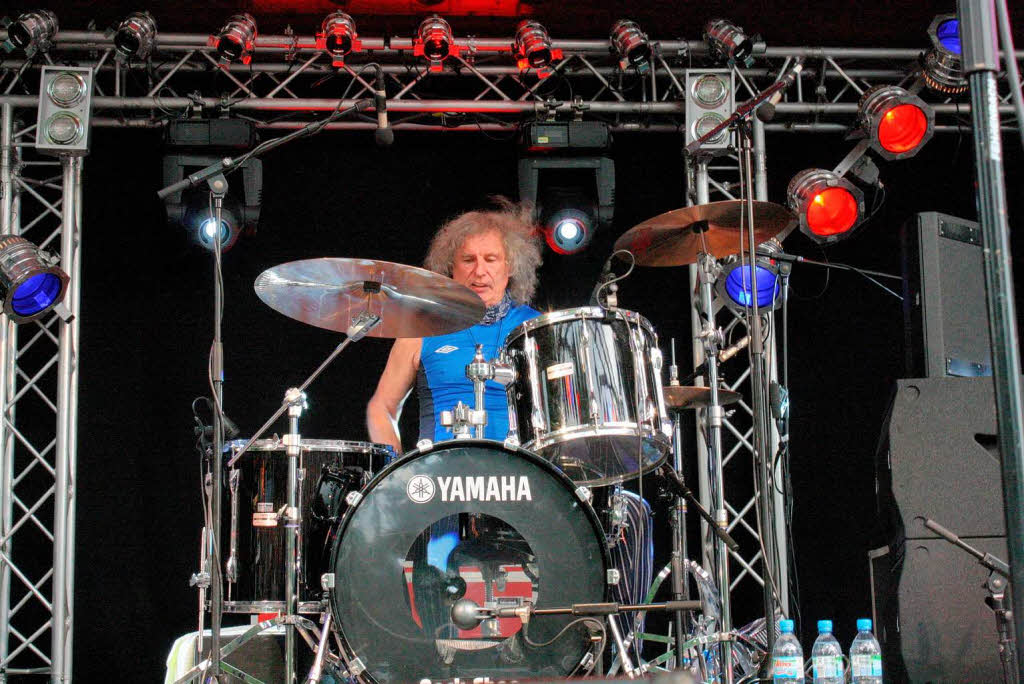 Rock im Doppelpack: The Sweet und Slade gastierten beim Open Air im Kurpark. Rock im Doppelpack: The Sweet und Slade gastierten beim Open Air im Kurpark.