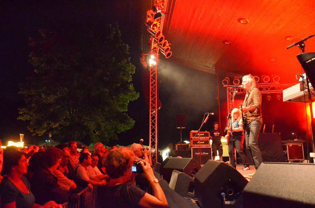 Rock im Doppelpack: The Sweet und Slade gastierten beim Open Air im Kurpark. Rock im Doppelpack: The Sweet und Slade gastierten beim Open Air im Kurpark.