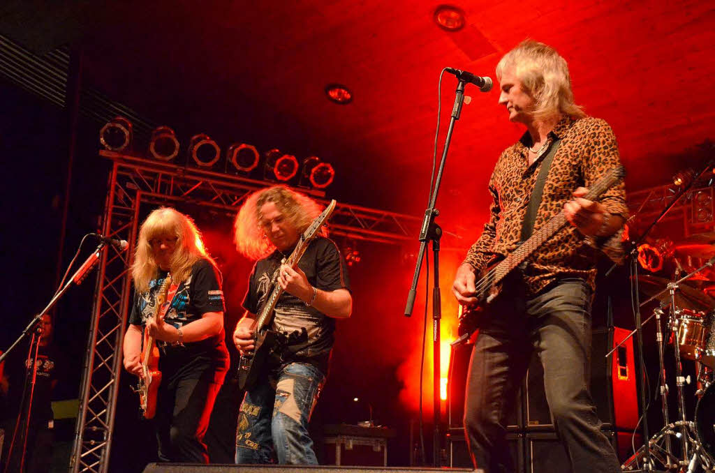 Rock im Doppelpack: The Sweet und Slade gastierten beim Open Air im Kurpark. Rock im Doppelpack: The Sweet und Slade gastierten beim Open Air im Kurpark.