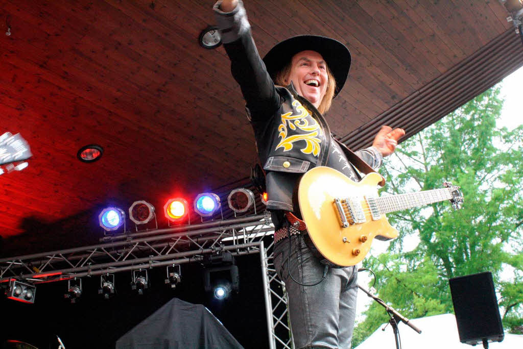 Rock im Doppelpack: The Sweet und Slade gastierten beim Open Air im Kurpark. Rock im Doppelpack: The Sweet und Slade gastierten beim Open Air im Kurpark.
