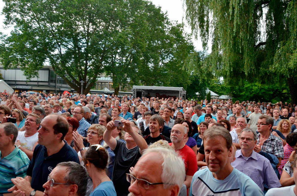 Rock im Doppelpack: The Sweet und Slade gastierten beim Open Air im Kurpark. Rock im Doppelpack: The Sweet und Slade gastierten beim Open Air im Kurpark.