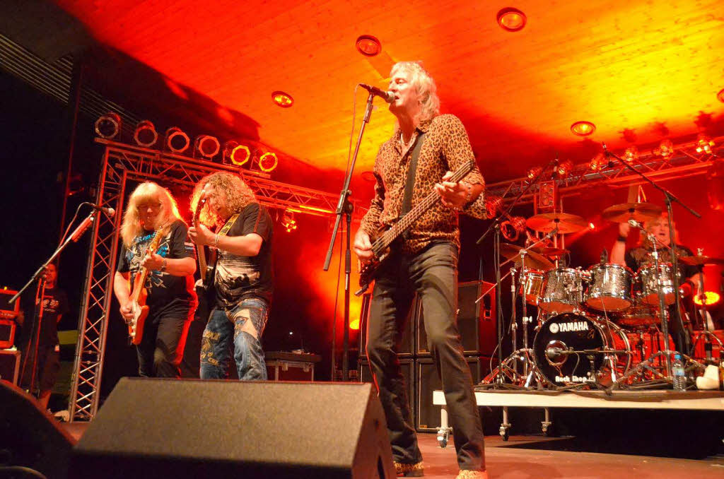 Rock im Doppelpack: The Sweet und Slade gastierten beim Open Air im Kurpark. Rock im Doppelpack: The Sweet und Slade gastierten beim Open Air im Kurpark.