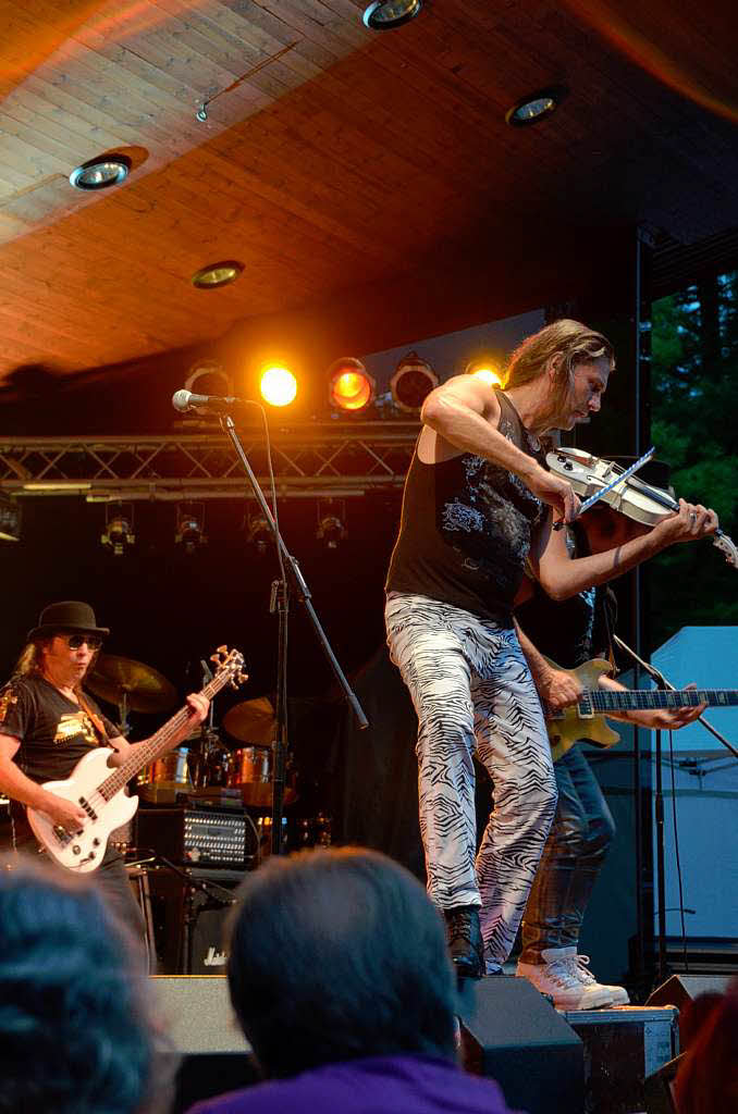Rock im Doppelpack: The Sweet und Slade gastierten beim Open Air im Kurpark. Rock im Doppelpack: The Sweet und Slade gastierten beim Open Air im Kurpark.