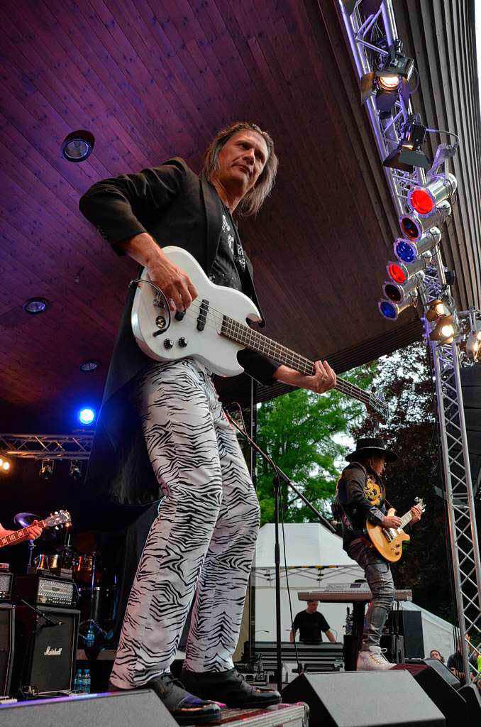 Rock im Doppelpack: The Sweet und Slade gastierten beim Open Air im Kurpark. Rock im Doppelpack: The Sweet und Slade gastierten beim Open Air im Kurpark.