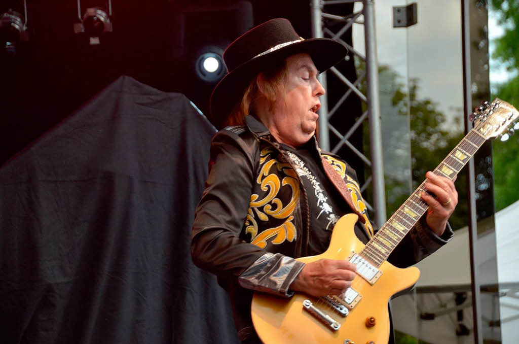 Rock im Doppelpack: The Sweet und Slade gastierten beim Open Air im Kurpark. Rock im Doppelpack: The Sweet und Slade gastierten beim Open Air im Kurpark.