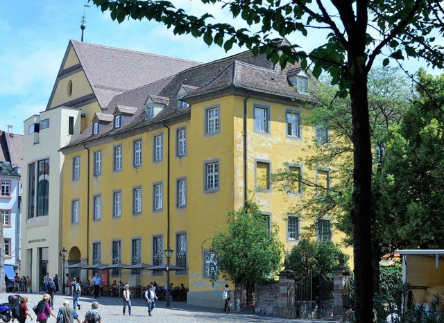 Die Stadt Freiburg hat neue Pchter fr das Caf im Augustinermuseum gefunden.  | Foto: Michael Bamberger