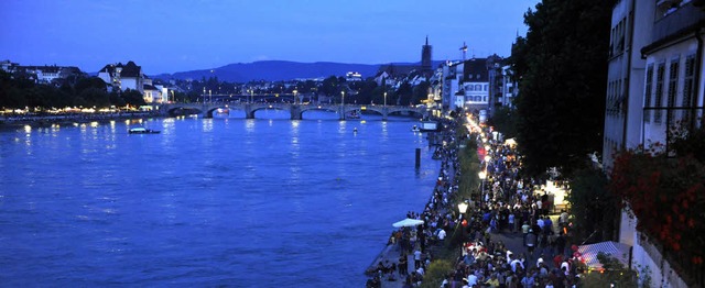 Am Rheinufer locken heute wieder zahlr...n zum populren Teil der Bundesfeier.   | Foto: Andr Roos