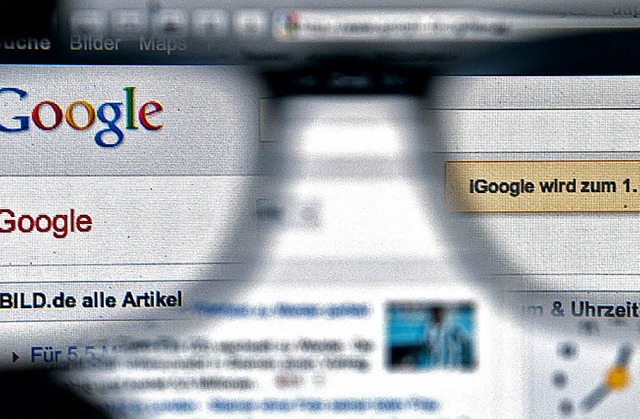 Verleger sollen von Suchmaschinen-Betr... sieht es der neue Gesetzentwurf vor.   | Foto: dapd