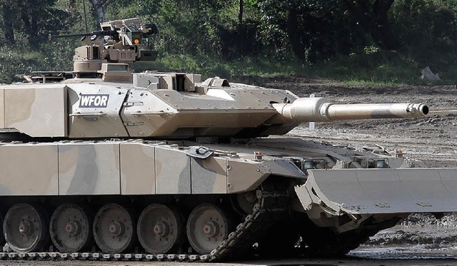 Wunschpanzer: ein Leopard 2 A7  | Foto: dpa