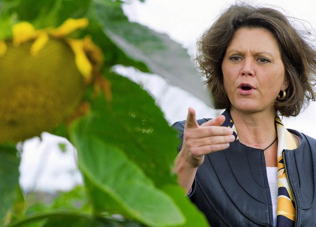 Will Planungssicherheit fr die Landwirte: Ministerin Ilse Aigner, 48  | Foto: dpa