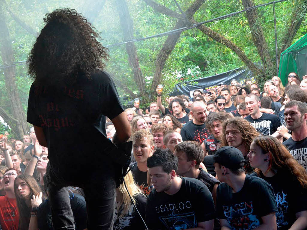 Fighting the battle for beer and for Metal: das Baden in Blut 2012