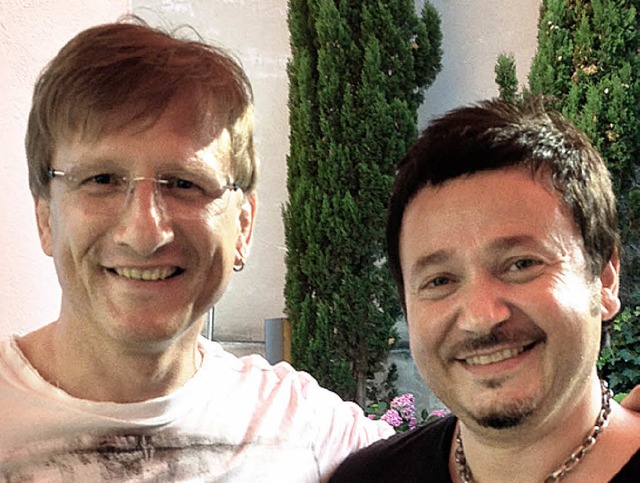 Michael Rosner (links) und Aniello Giordano   | Foto: Privat