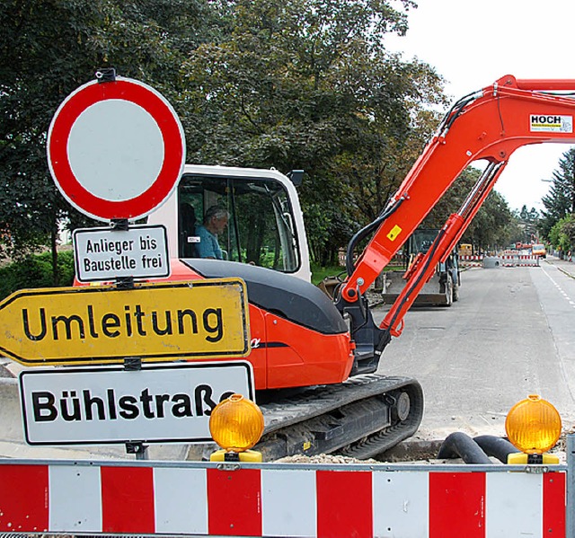 Vorerst aufgehoben, aber im September nochmal: Sperrung der Breslauerstrae   | Foto: Lauber