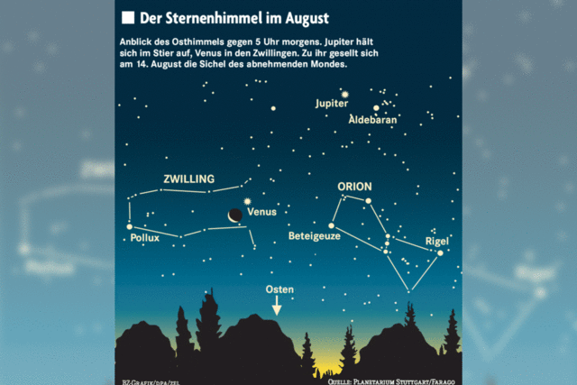 Sternschnuppen und Blue Moon