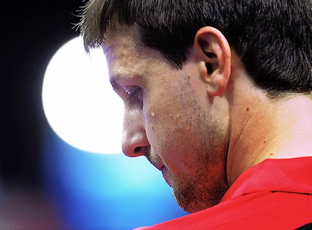 Enttuscht: Timo Boll  | Foto: dpa