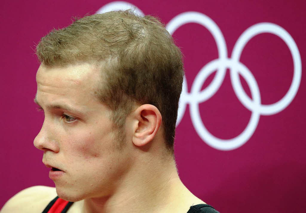 Turnstar Fabian Hambchen ist die Enttuschung ins Gesicht geschrieben. An seinen Erfolg von Peking (Bronze) konnte er nicht anknpfen: Platz 15!