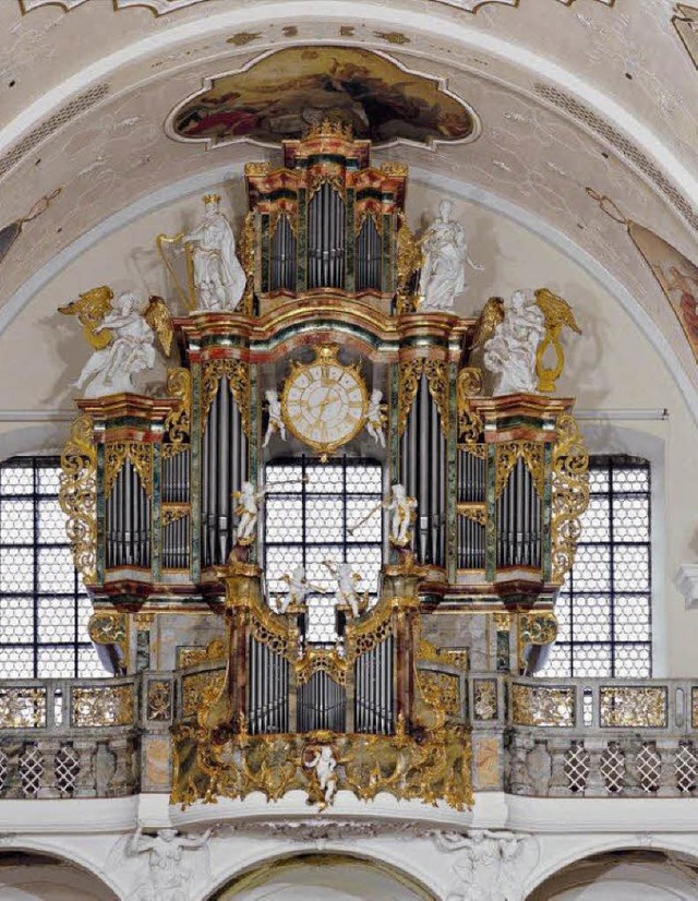 Barocke Kostbarkeit: Orgel in der Pfarrkirche St. Peter   | Foto: Veranstalter