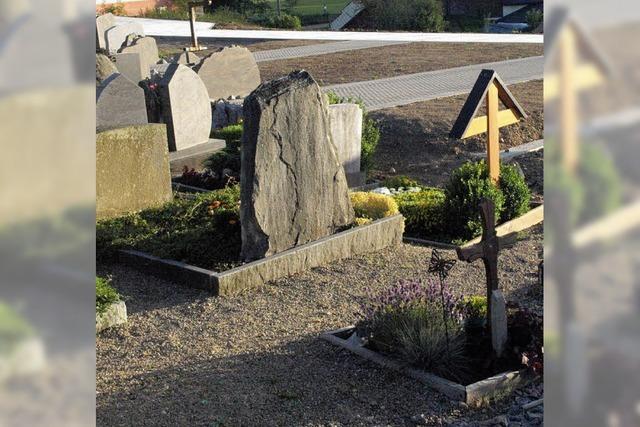 Friedhofumbau beschäftigt Räte