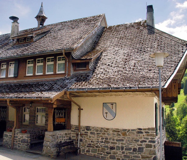 Im Rathaus von  Aitern ist am kommende...e offizielle Kandidatin Sigrid Bhler   | Foto: Wehrle