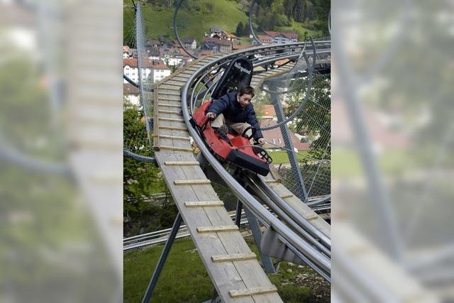 Coasterbahn auch im Freizeitpark