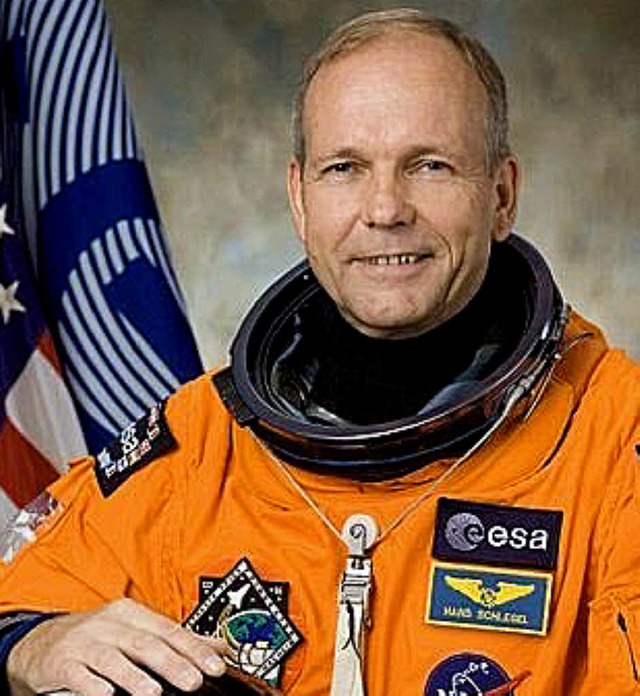 Hans Wilhelm Schlegel zu seinen Astronautenzeiten 2008  | Foto: ESA