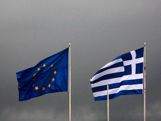Schwieriges Verhltnis: die EU und Griechenland  | Foto: dpa