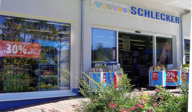 Der Schlecker-Laden schliet am 29. August.   | Foto: Ute Aschendorf