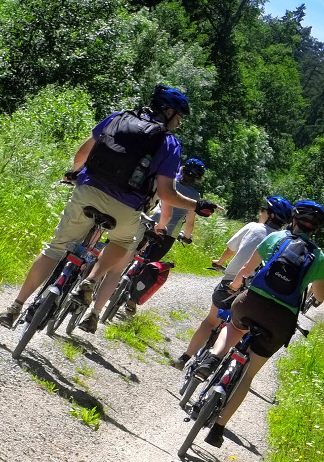 Auf dem Bhnle-Radweg von Lenzkirch nach Bonndorf  | Foto: Birgit-Cathrin Duval 