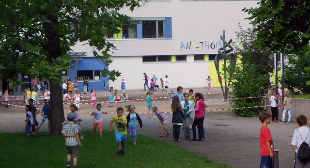 Mittelfristig als Hauptschulstandort g...et: die Hans-Thoma-Schule in Haltingen  | Foto: Langelott