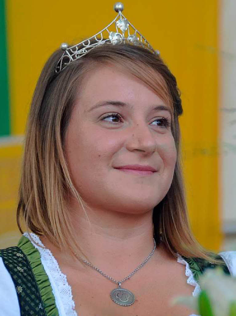 Die neue Markgrfler Weinprinzessin Aurelia Warther