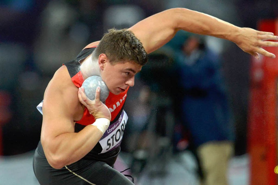 Kugelstoßer David Storl holt Silber Olympische Spiele Badische Zeitung