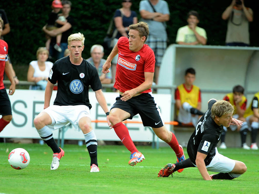 3:3 im Testspiel: Der SC Freiburg gegen Hessen Kassel