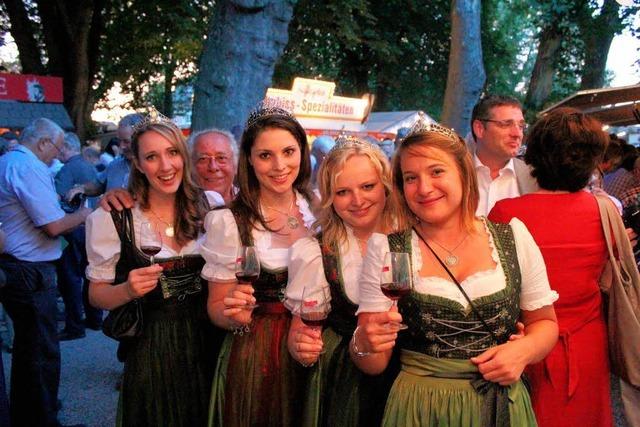 Fotos: Markgrfler Weinfest in Staufen