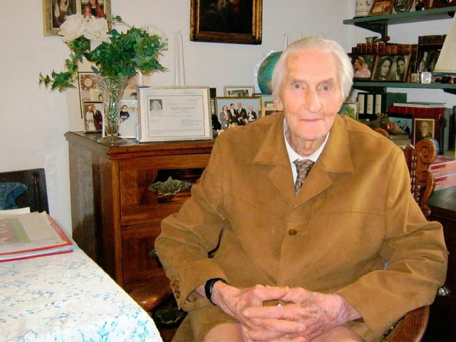 Wenige Wochen nach seinem 90. Geburtst...orst Gtermann am 3. August gestorben.  | Foto: Gnter Bank