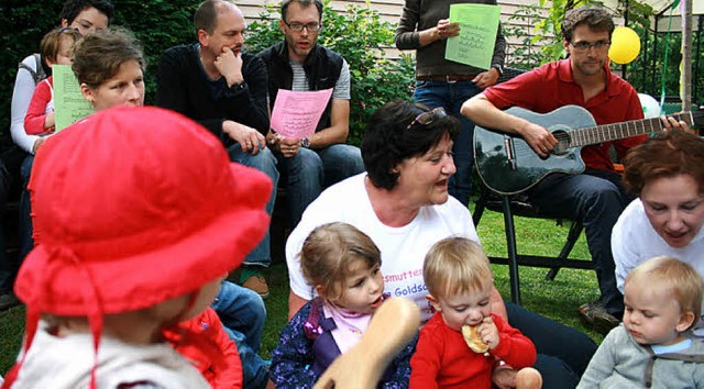 Singen, grillen, spielen und sich aust...mtter im Dreisamtal auf dem Programm.  | Foto: Irina Strohecker