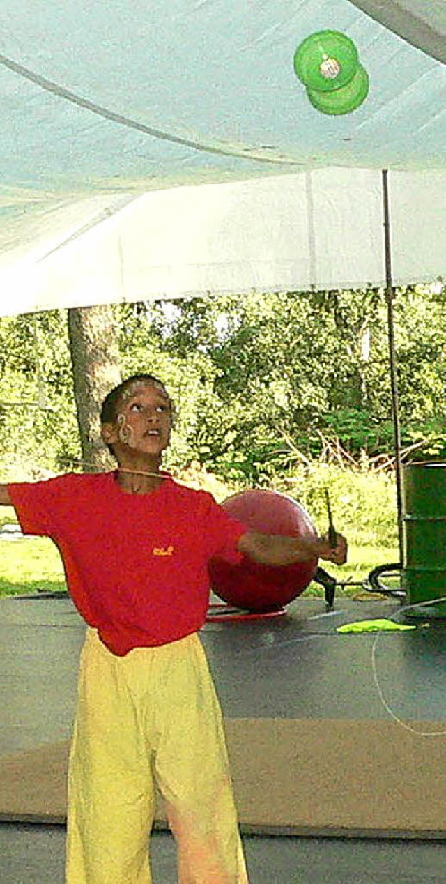 <ppp></ppp>und frs Diabolo  | Foto: Georg Diehl