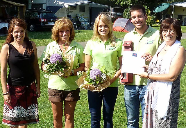 Der Ihringer  Campingplatz wurde ausge...Senn, Leiterin der Breisach-Touristik.  | Foto: privat