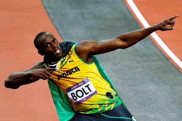 Usain Bolt ist erneut der Schnellste ber die 100 Meter